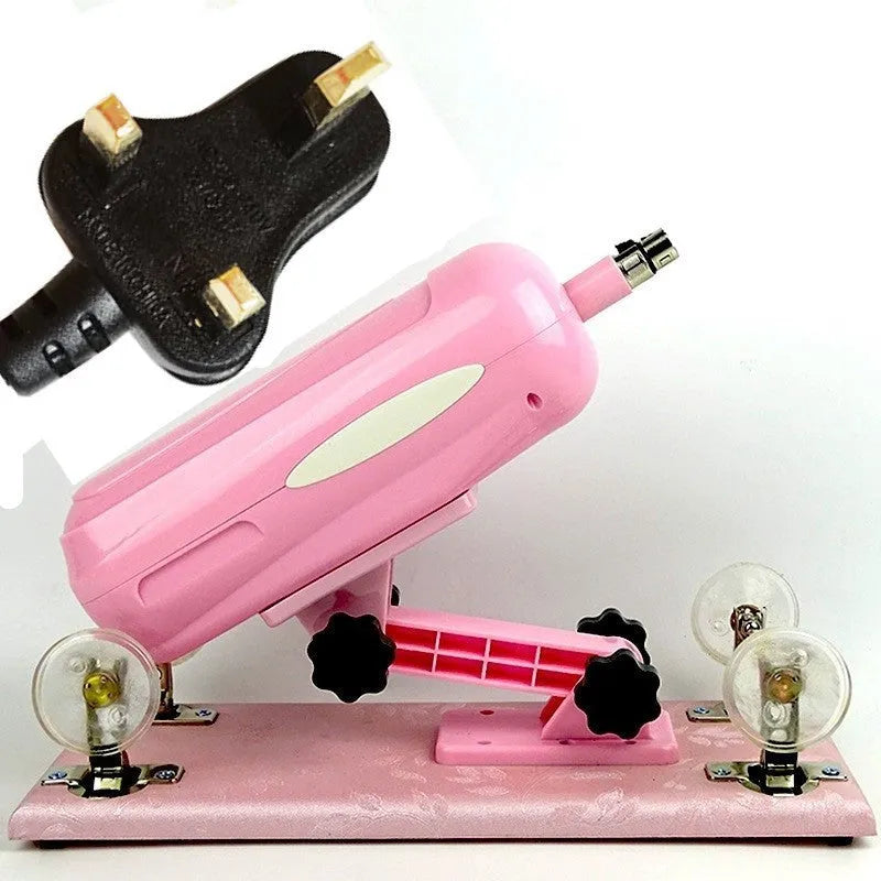 Bobb women's automatic telescopic thrusting sex tool in purple, black or pink colours