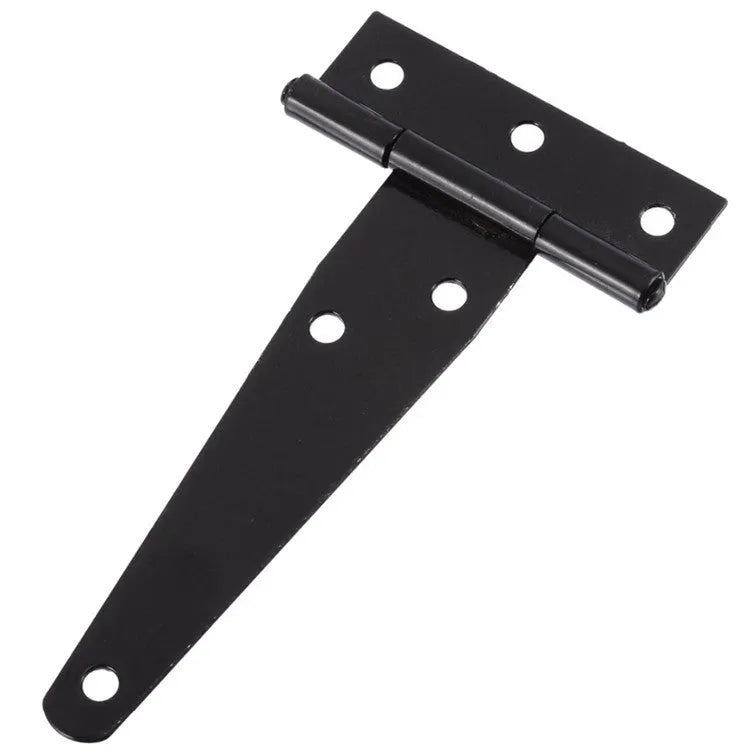 Fixed T-hinge for wooden doors in various sizes from 4 to 12 inches
