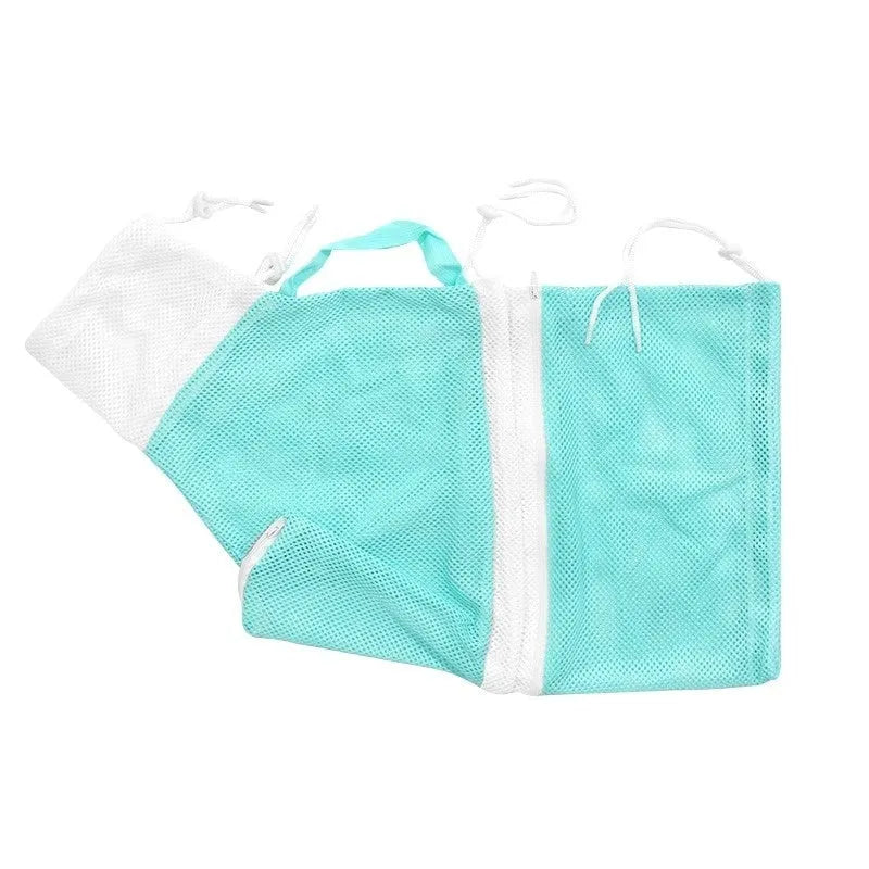 Upgraded fifth-generation cat grooming restraint bag in pink, green or grey with white detachable design