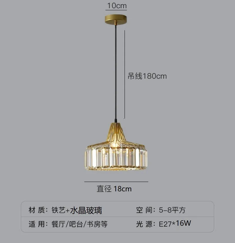 Modern light luxury crystal sun lamp ceiling light in gold or black finish with LED source