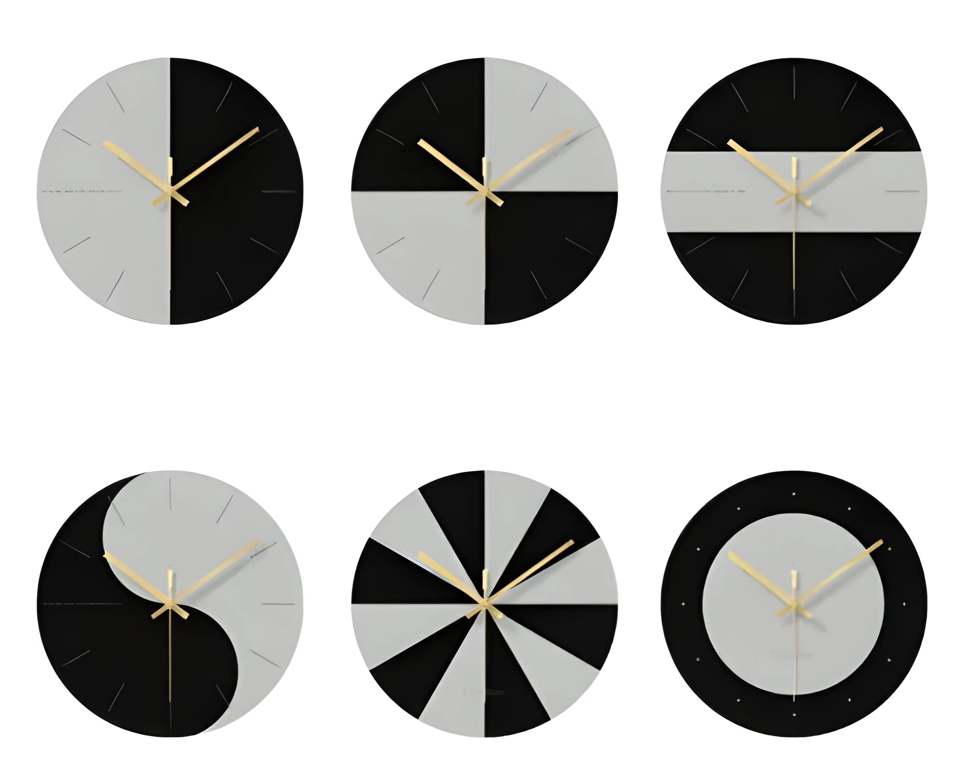 Transparent tempered glass wall clock showing minimalist numerals against clear background