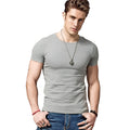 Men's summer t-shirt in bamboo fibre polyester available in multiple colours