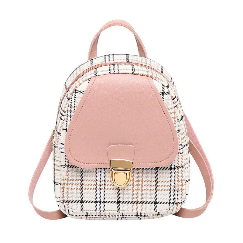One shoulder diagonal phone bag in PU leather shown in one of five colour options.