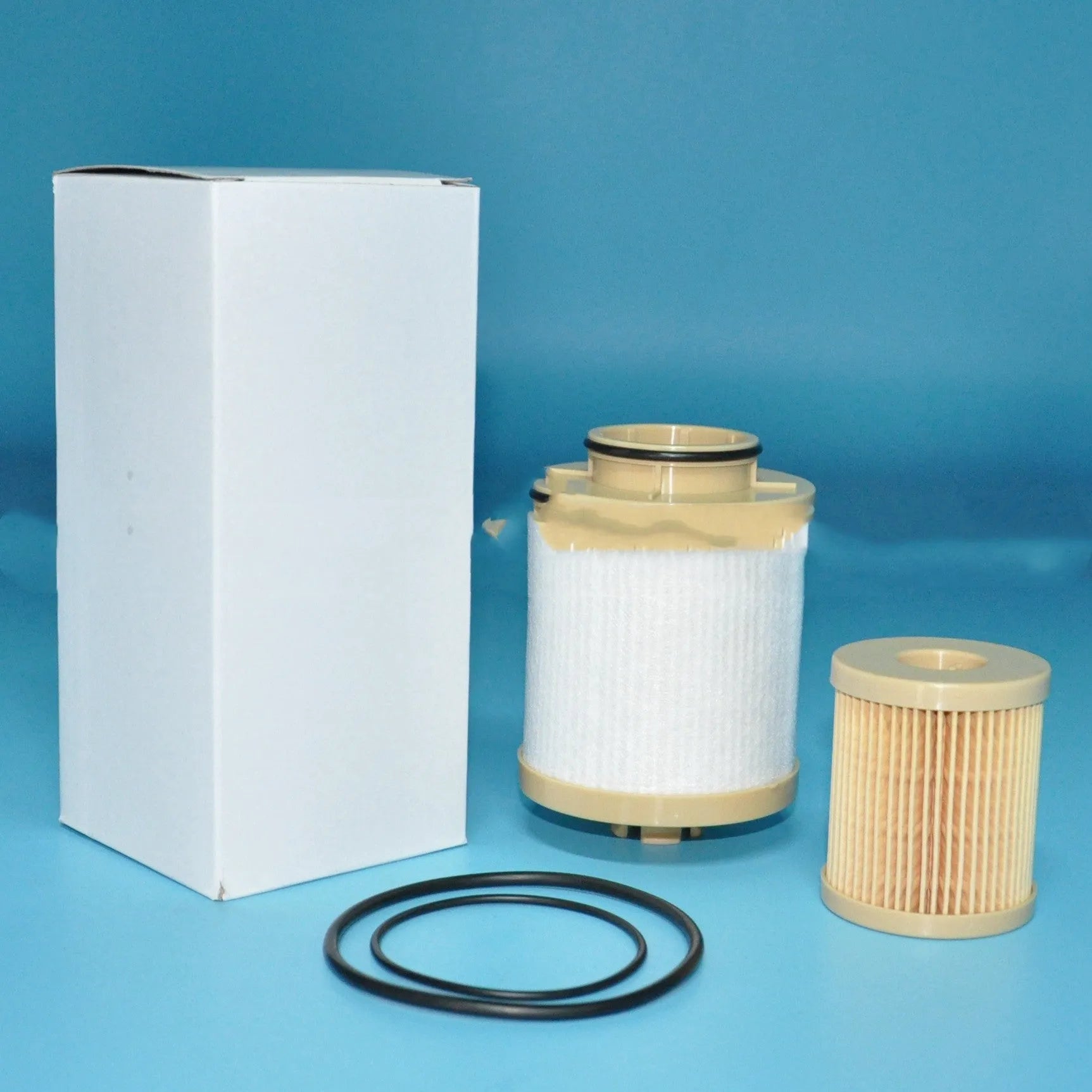 FD4616 diesel fuel filter for Ford trucks, shows dimensions: 106mm tall, 84mm wide.