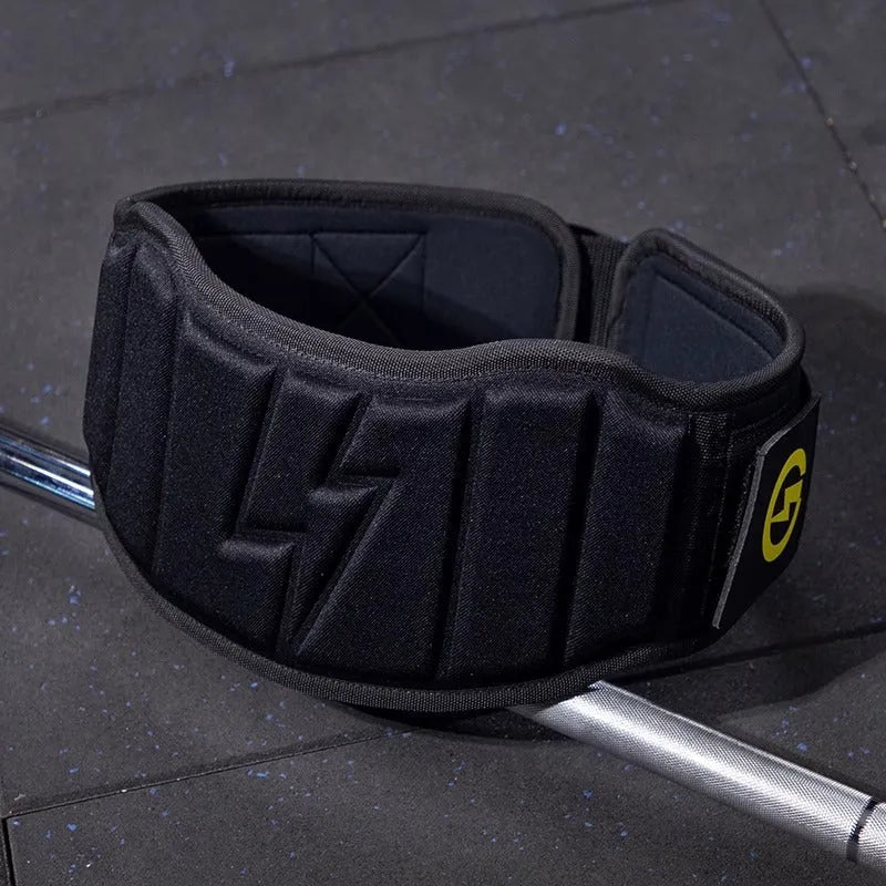 Weightlifting belt for abdominal exercises and lumbar support during strength training