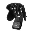 Portable infrared knee and shoulder massager with heating pads and 12V power adapter