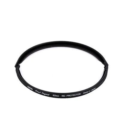 Black aluminium alloy multi-coated UV camera lens filter with standard bayonet threading