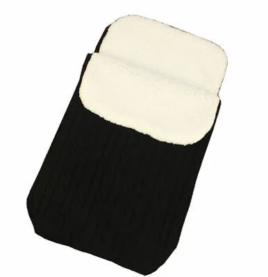 Baby stroller sleeping bag with envelope design in multiple colours showing lamb cashmere lining