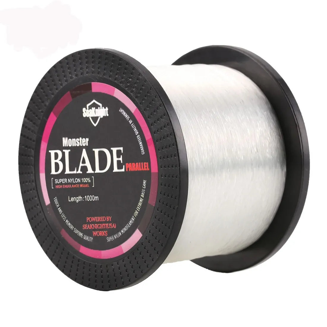 Seaknight 1000 M spool of nylon monofilament fishing line in selected colour and diameter.