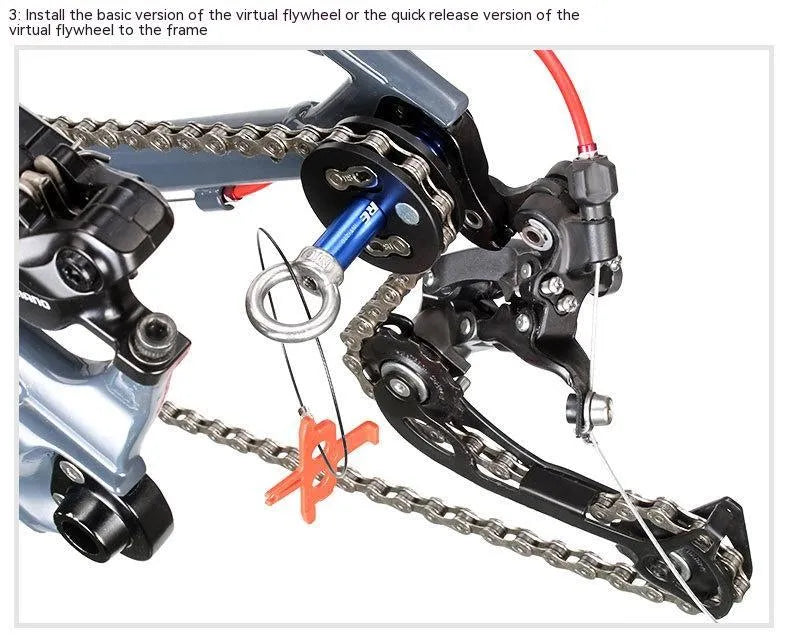 Aluminium alloy bicycle chain holder tool for washing and maintenance