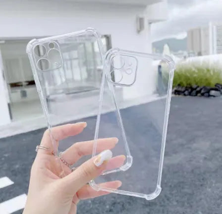 Mirror finish TPU phone case for iPhone in six colour options