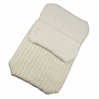 Baby stroller sleeping bag with envelope design in multiple colours showing lamb cashmere lining