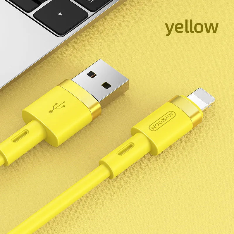 USB Type-C to Type-C cable, 1.2m long, with straight connectors shown in multiple colour options.