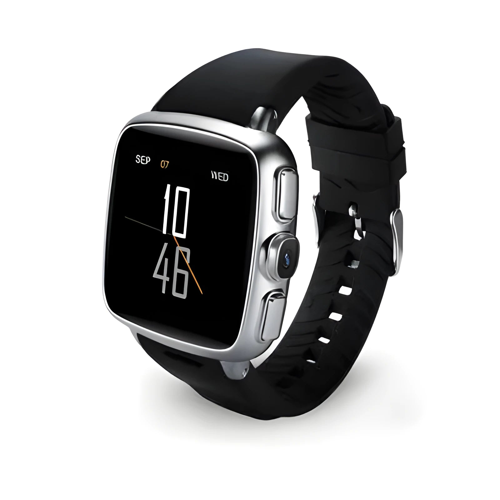 Z01 smart watch in black or white with 1.54-inch HD touchscreen displayed