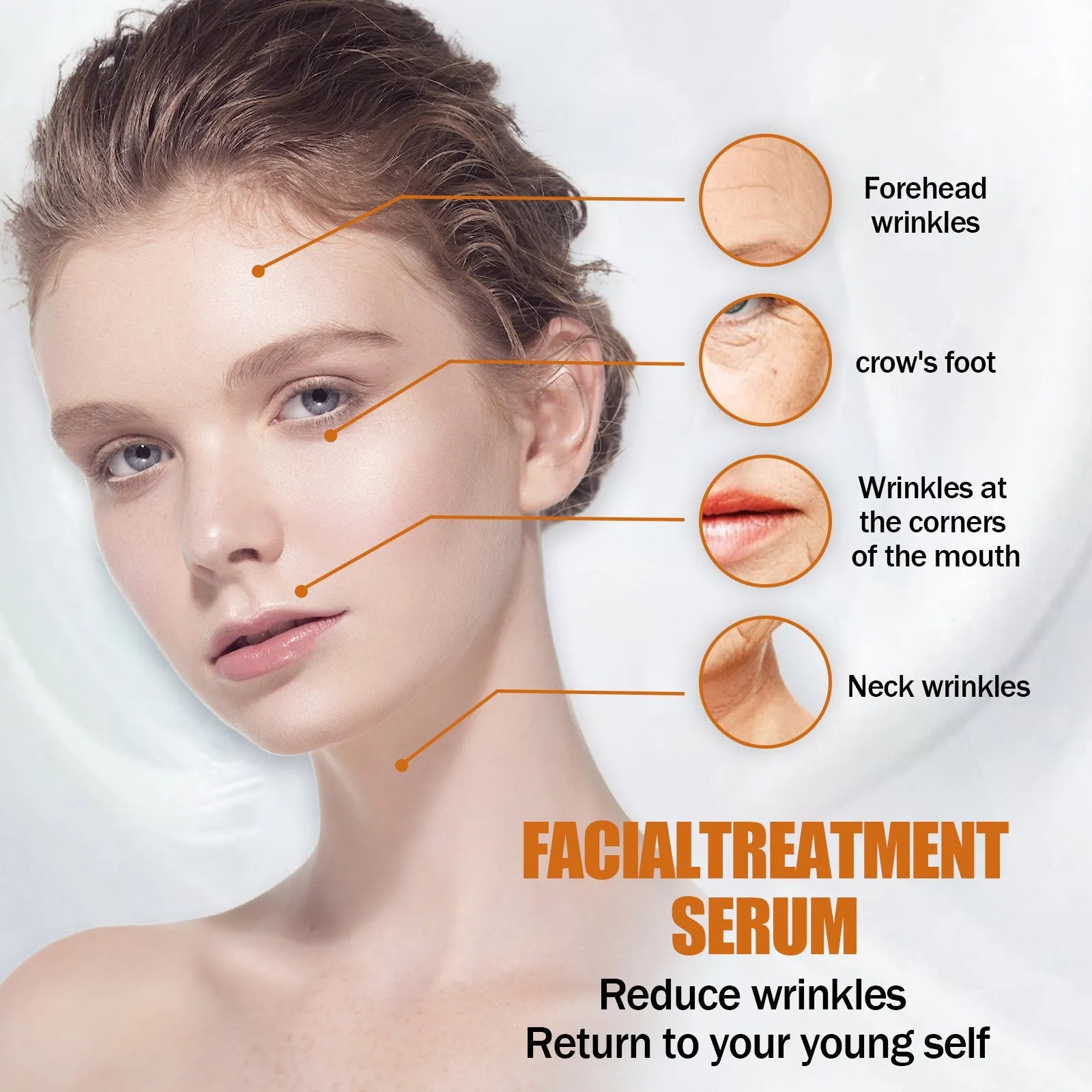 30ml retinol anti-wrinkle essence spray in boxed packaging for facial application