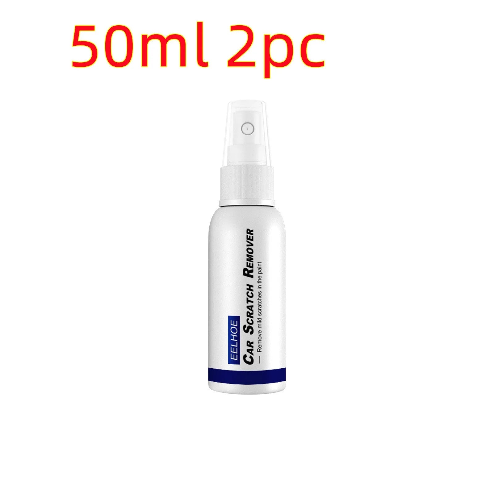 Canister of car scratch repair spray for paint surface renovation and sealing.