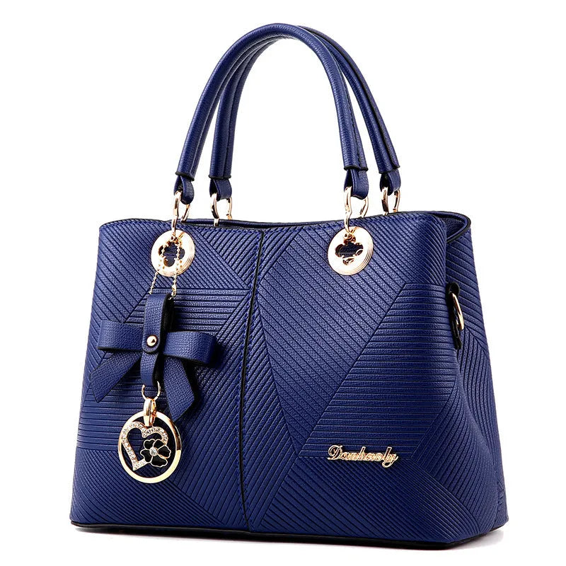 Retro style PU crossbody handbag with zip closure in black, blue, grey, pink, or red.