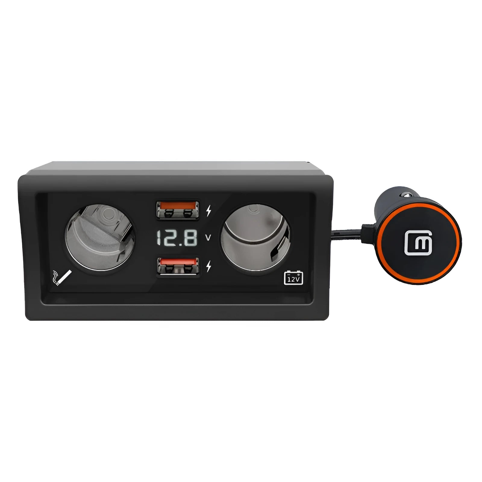 Lavida Polo Weiling car charger with QC3.0 fast charging for 12V vehicle cigarette lighter sockets
