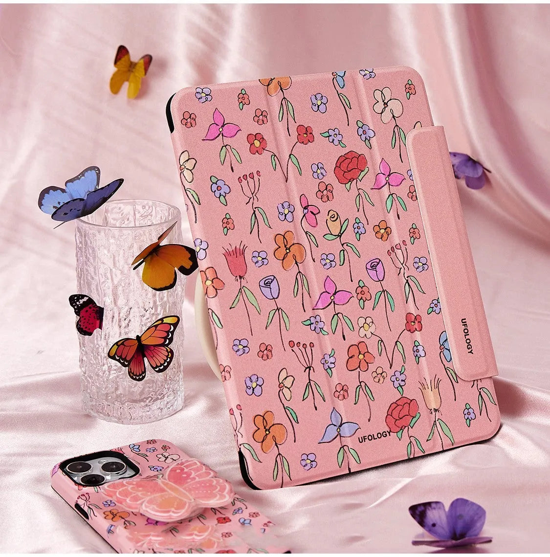 iPad Air 10.9 inch protective sleeve with magnetic clip and polyurethane flat shell