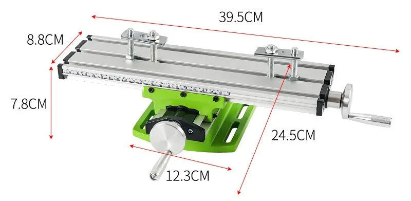 Mini bench drill milling machine with 240W AC power for 220V workshop operation