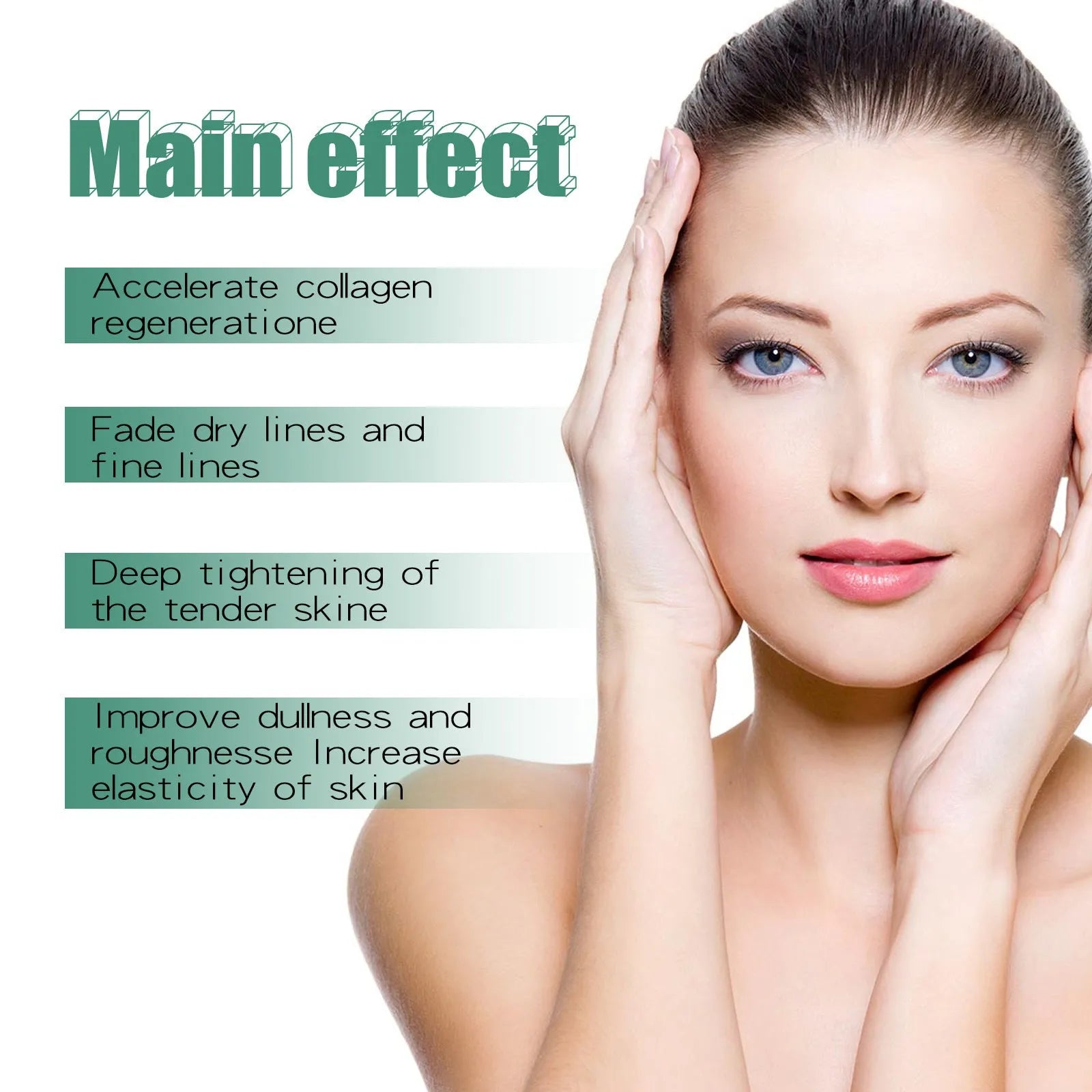 30g anti-aging anti-wrinkle face cream tube for hydrating skin and fading fine lines