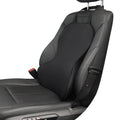 Memory cotton car waist back support cushion in black, coffee, grey or off-white