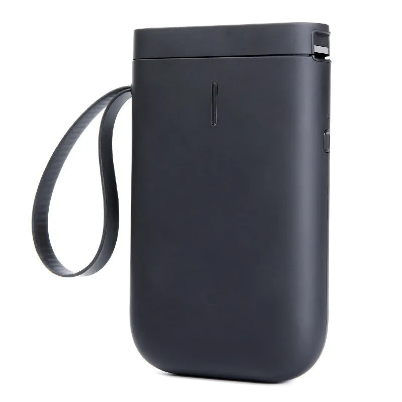 D11 Bluetooth-compatible portable label printer in black, white, pink, or green.