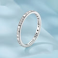 Silver I Love You ring with Moss Password engraving and oxidised black finish.