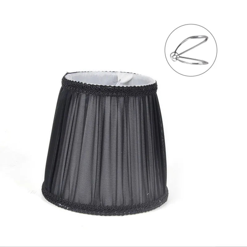 Purple Wheat fabric cloth lampshade for crystal chandeliers in various colours