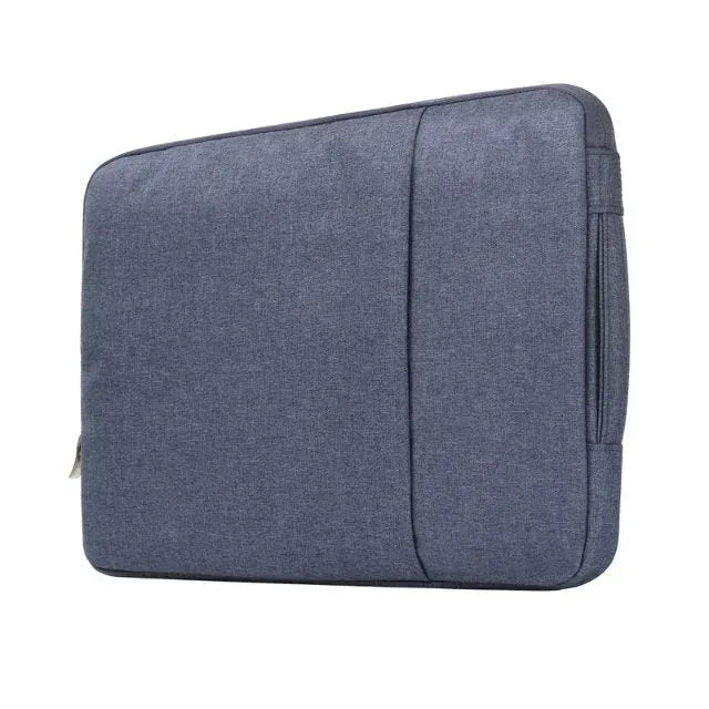 Canvas tablet case for Pro 12.9 devices in grey, light grey, navy, and rose red colours