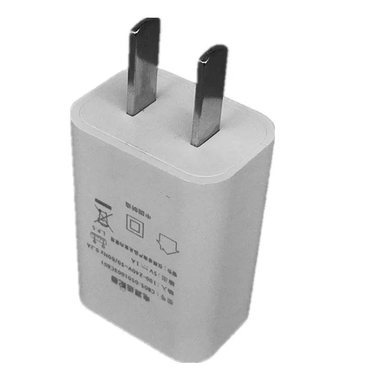 Thin profile 5V 1A USB power adapter for China Unicom mobile phones with CE FCC certification