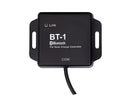 BT-1 model solar panel charge controller with Bluetooth module for 12V/24V battery systems.