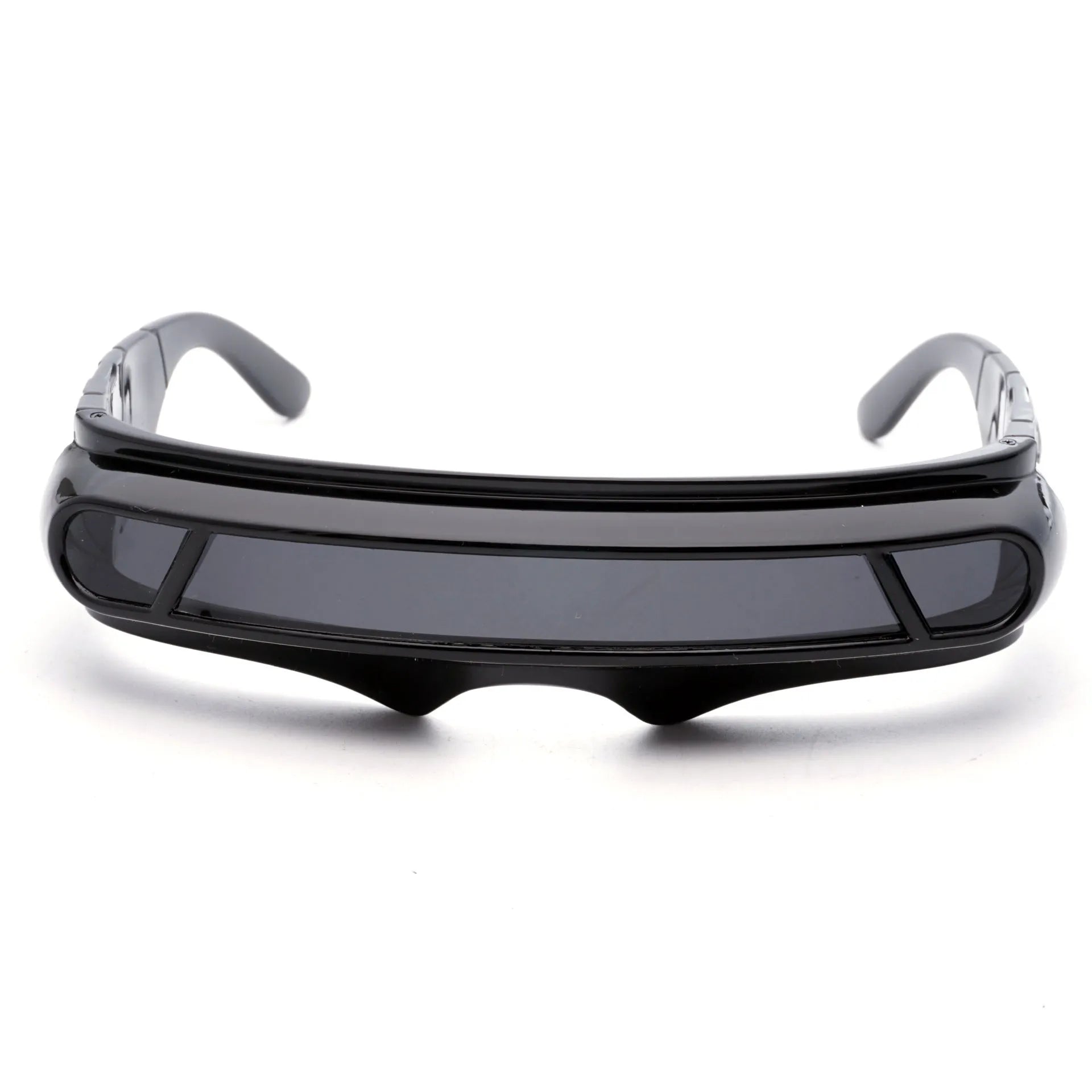 Black full rim sports sunglasses with polarised colour film lenses in grey, red mercury, or blue mercury options.