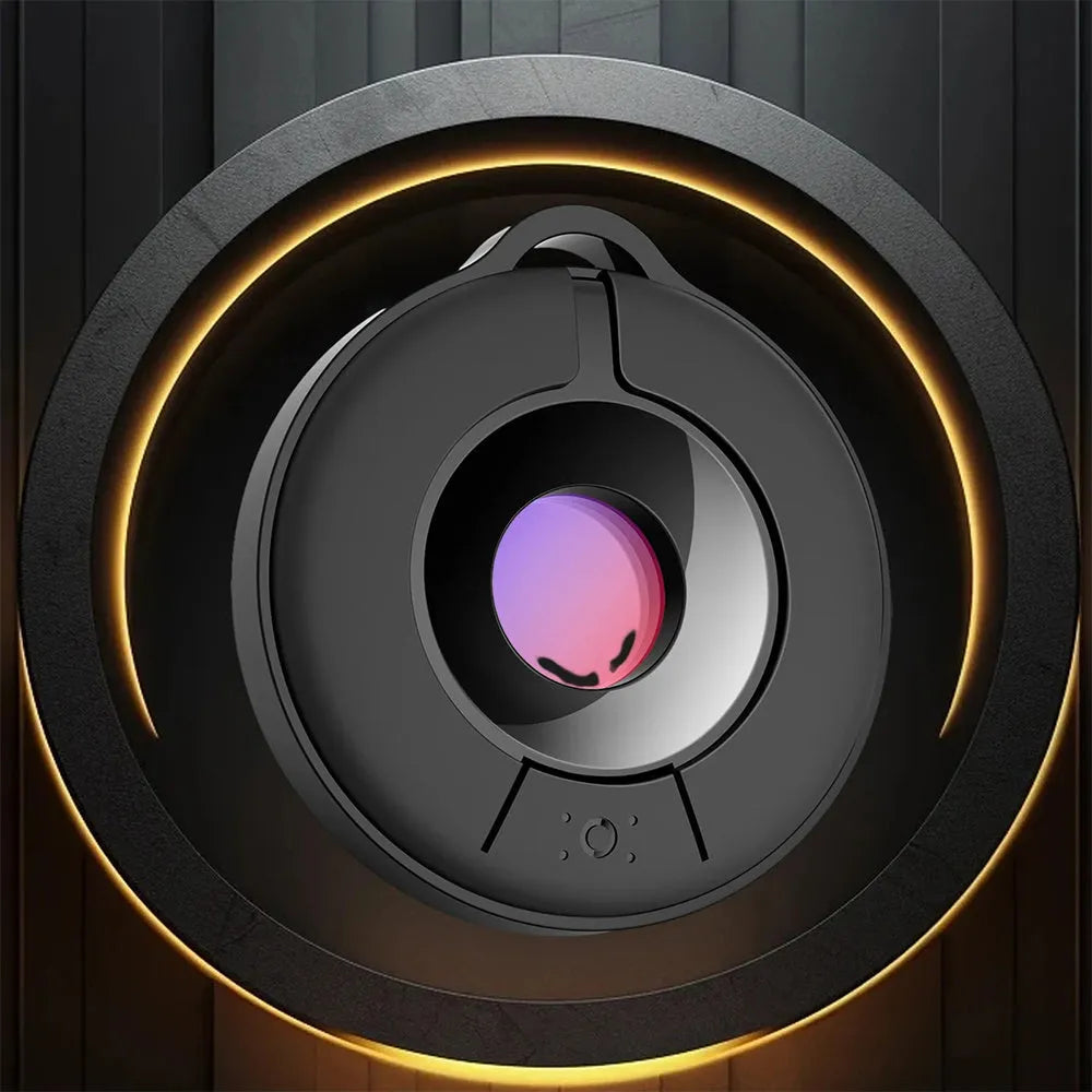 Compact infrared camera detector device for finding hidden surveillance cameras