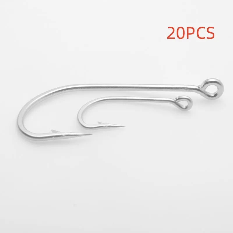 Alloy stainless steel ocean fishing hooks in multiple specifications for weever snakehead seahorse fishing