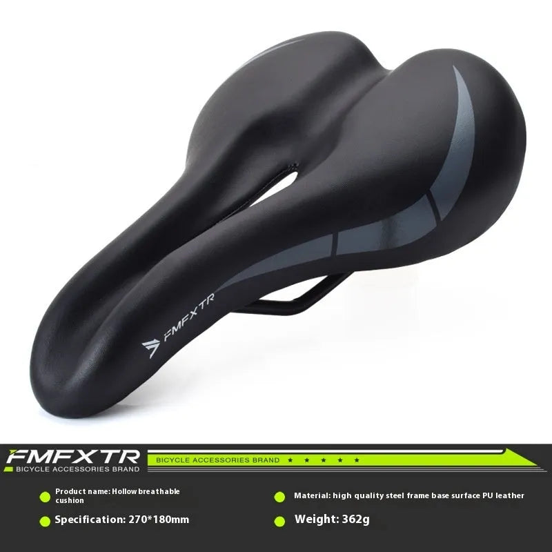 Bicycle seat cushion with hollow design in 3147 colour measuring 270mm by 180mm