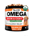 120-count bottle of chewable fish oil softgel capsules with omega-3 EPA DHA supplement