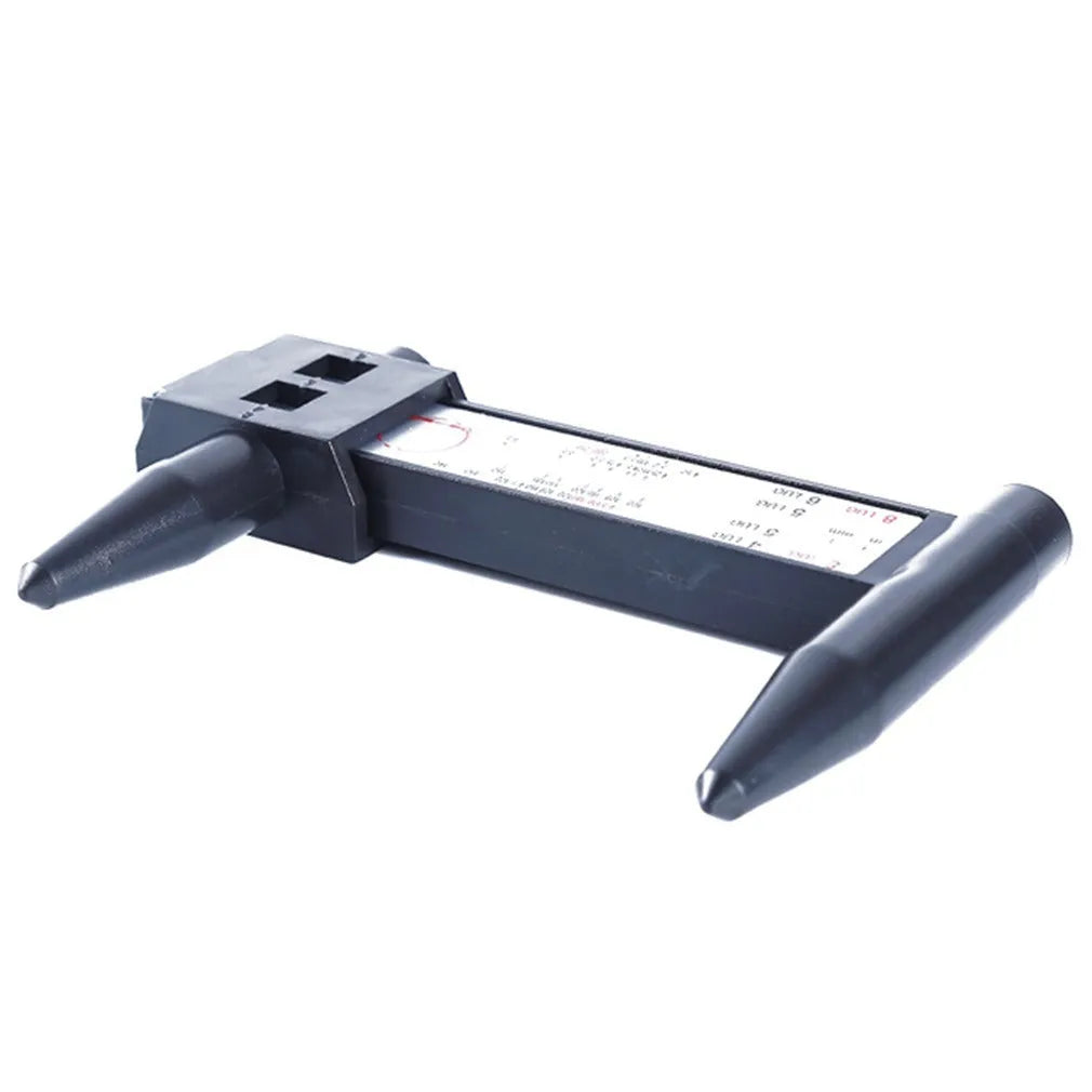 Electronic digital hole distance measuring tool caliper with digital display for automotive workshop use