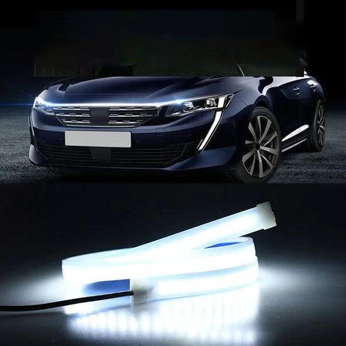 12V LED light strip for General Motors car engine bay atmosphere lighting, available in three lengths.