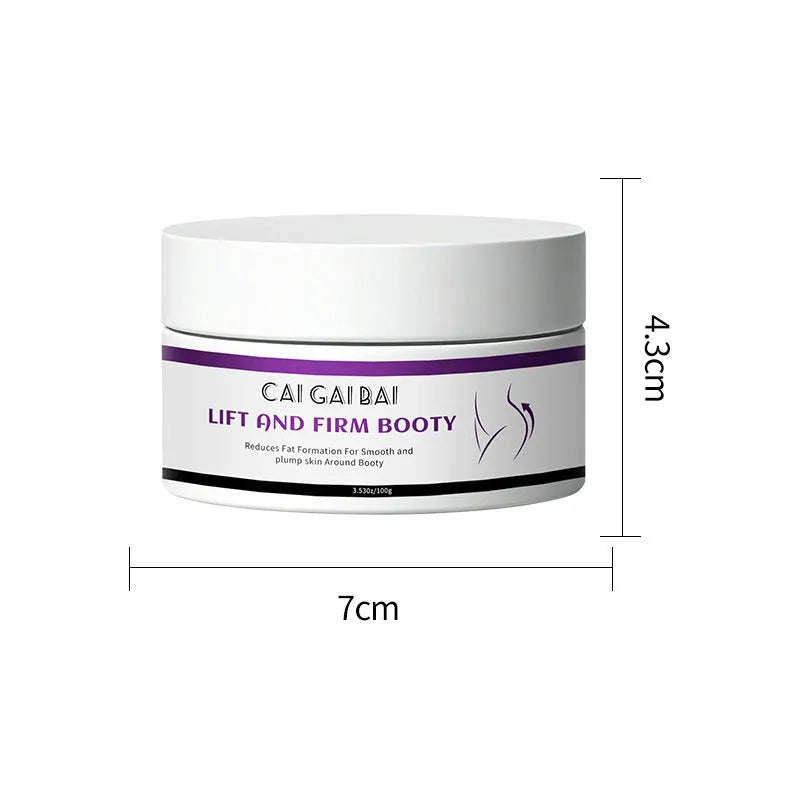 100g buttocks firming cream container for home use with universal skin type compatibility