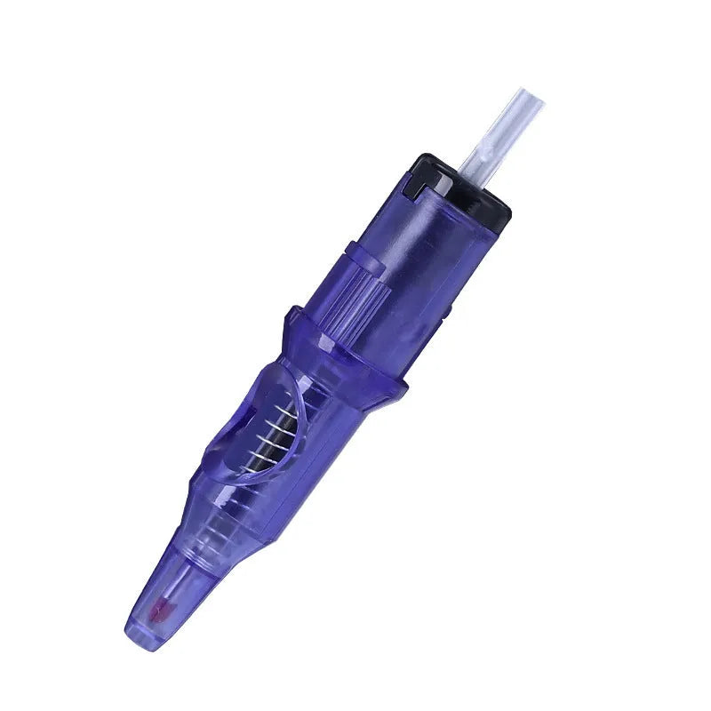 Tattoo integrated needle drawing tool with line, point and colour pen functions in a compact storage box.
