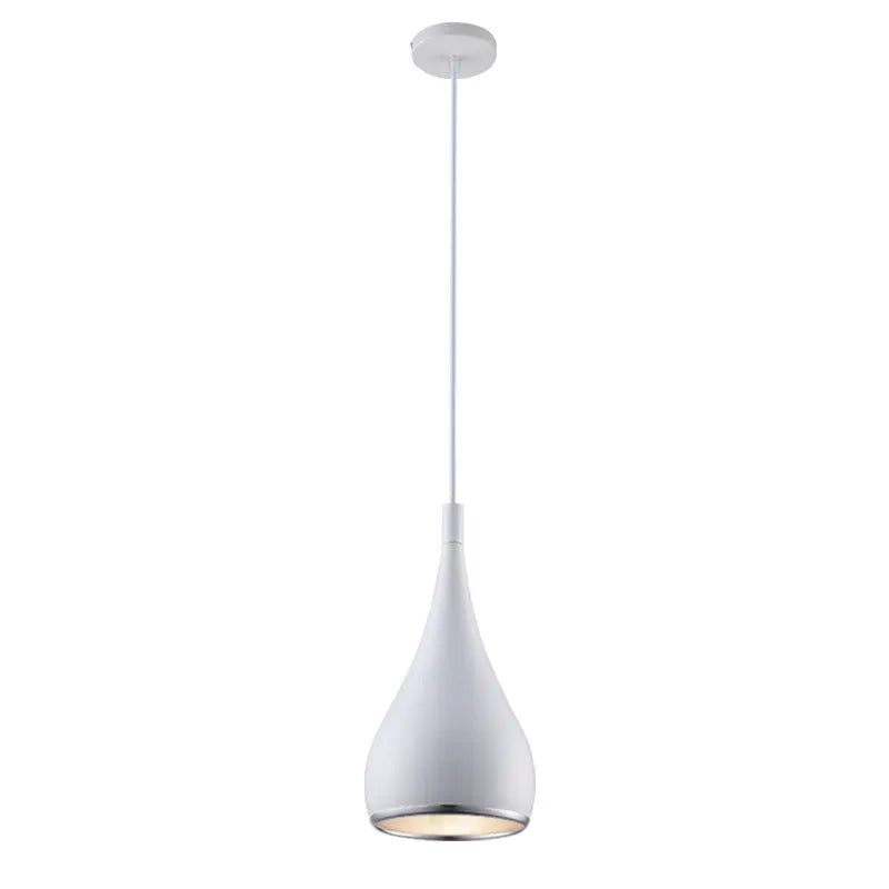 Minimalist iron chandelier with adjustable heads in black finish for bedroom or living room lighting