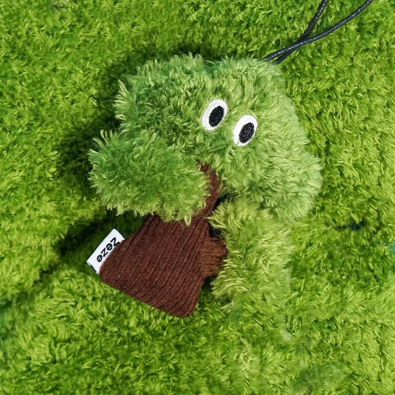Pine tree cat mint toy bag pendant for cats measuring 10x3x12cm
