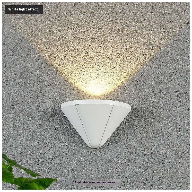 Waterproof IP65 LED courtyard lamp with aluminium alloy shell in Bird's Nest design