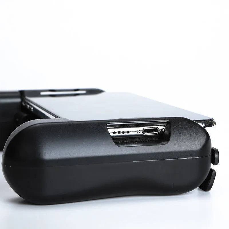 Black Cooling Bluetooth mobile game controller for Apple iOS and iPhone compatibility