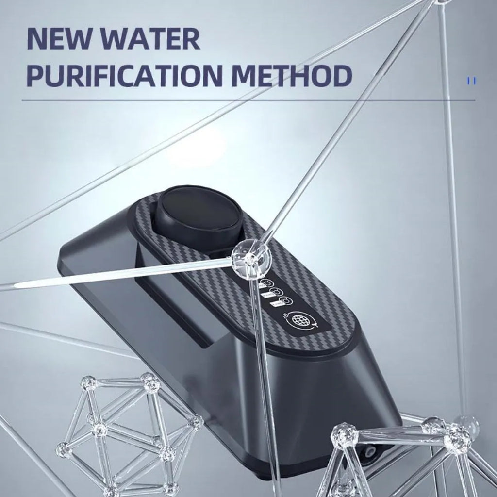 Fish tank ozone generator for water purification and algae removal with European or US plug