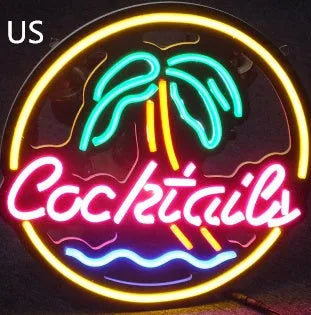 LED coffee neon billboard decorative lighting for commercial interiors