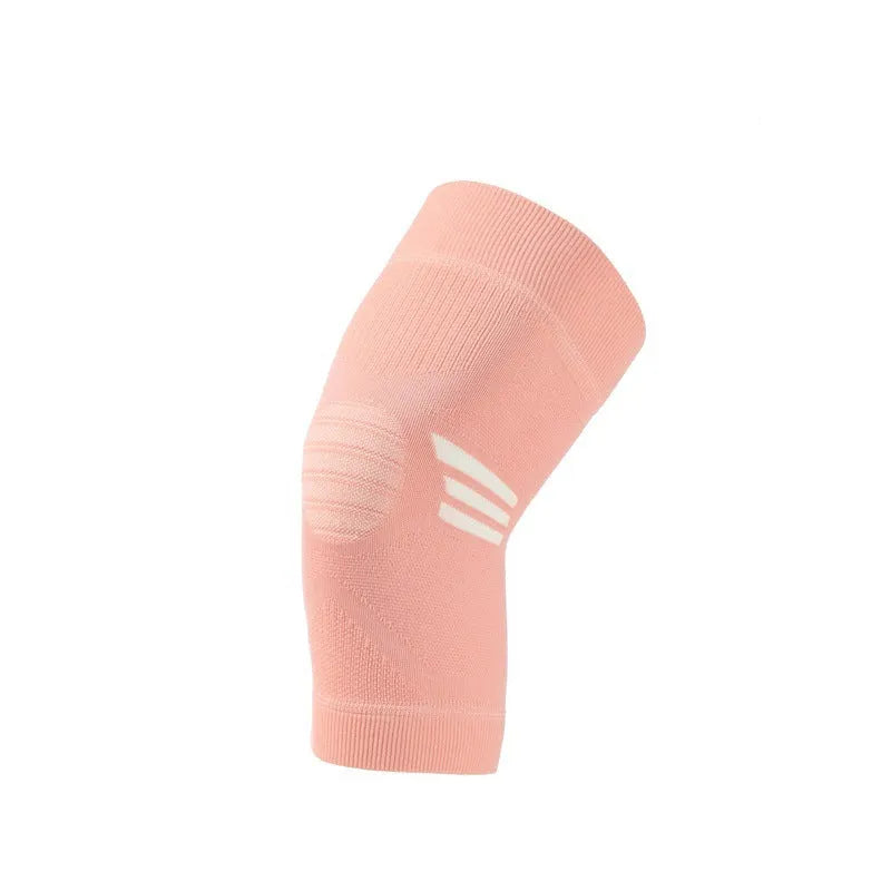 A pair of polyester sports knee pads for aerobics and basketball, shown in multiple colour options.