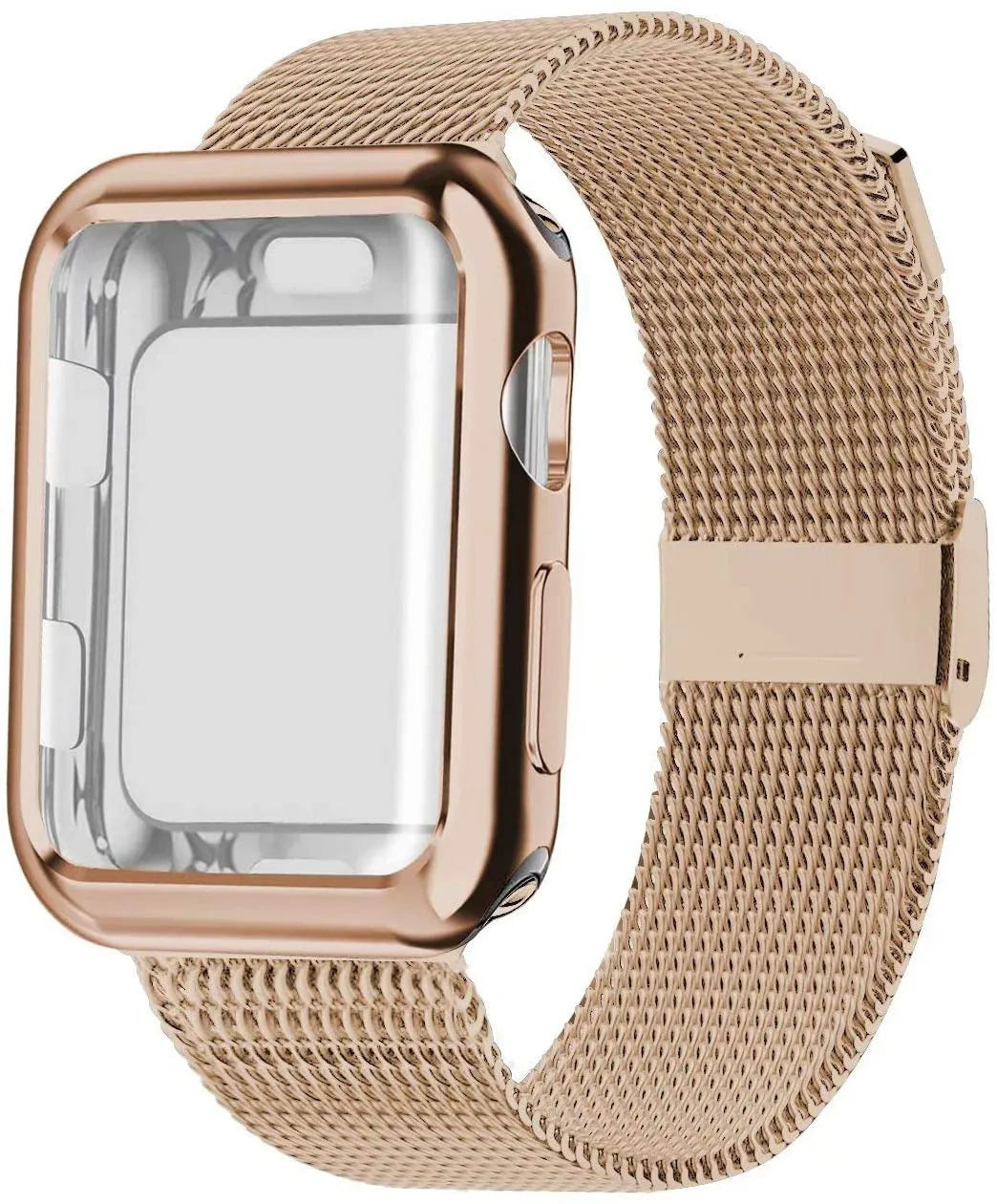Apple Magnetic Milan metal watch band with matching case in multiple colour options