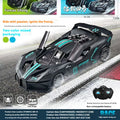 Children's Remote Control Car Toy Two-Channel Wireless Handle Simulation Racing Car for Kids 4-6 Years Old Plastic Toy Car with Remote Control Hand-Eye Coordination Development Style 1 2 3 4 Options Available